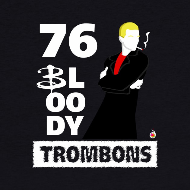 Spike: 76 bloody trombons by rednessdesign